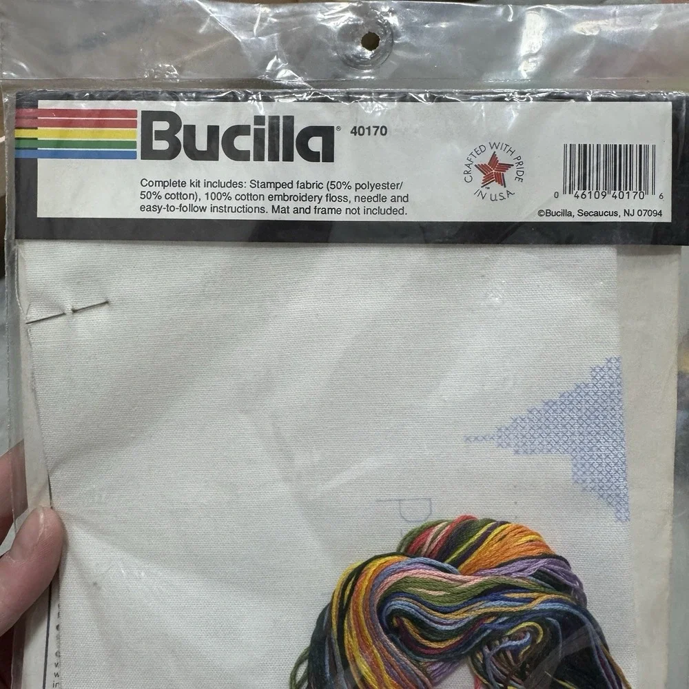 Bucilla vtg stamped